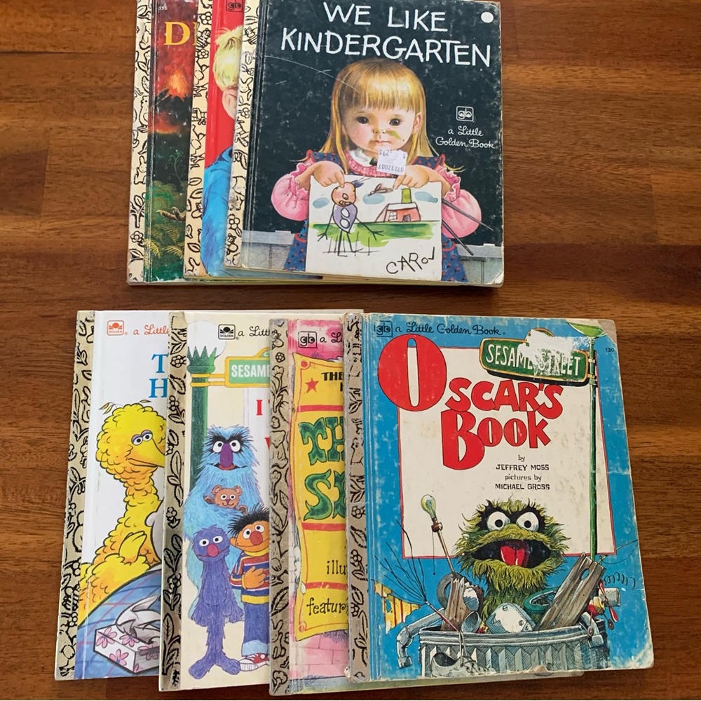 Seven Vintage Little Golden Books